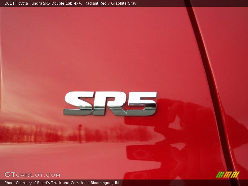 Radiant Red / Graphite Gray 2011 Toyota Tundra SR5 Double Cab 4x4