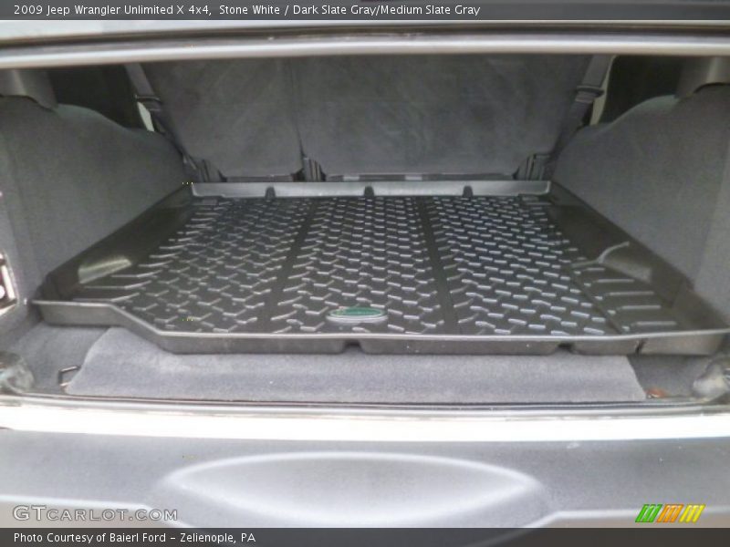 Stone White / Dark Slate Gray/Medium Slate Gray 2009 Jeep Wrangler Unlimited X 4x4