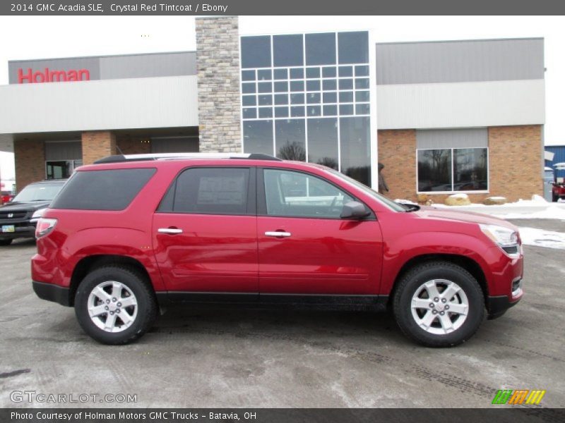 Crystal Red Tintcoat / Ebony 2014 GMC Acadia SLE