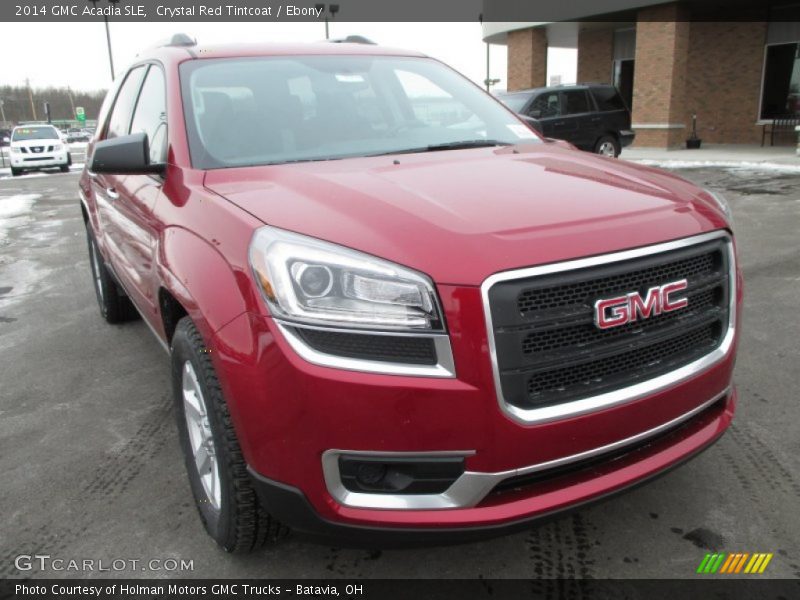 Front 3/4 View of 2014 Acadia SLE