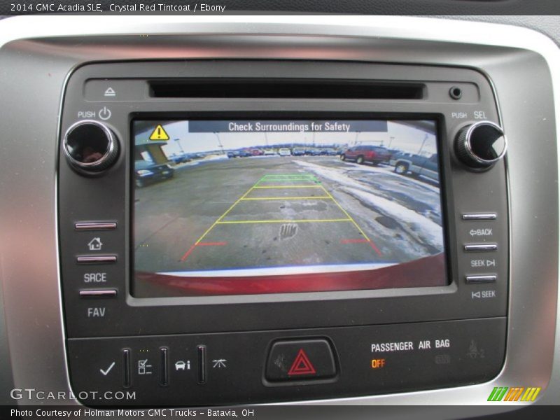 Crystal Red Tintcoat / Ebony 2014 GMC Acadia SLE