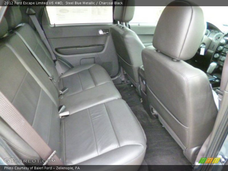 Steel Blue Metallic / Charcoal Black 2012 Ford Escape Limited V6 4WD