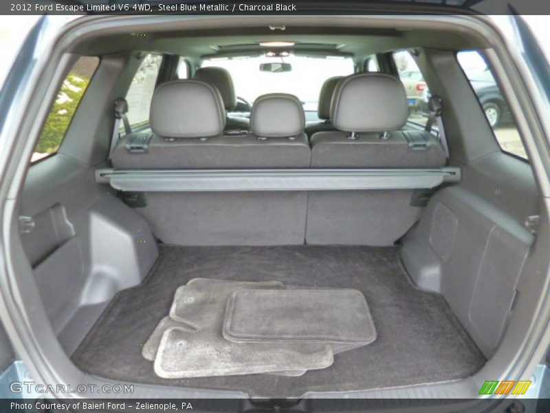  2012 Escape Limited V6 4WD Trunk
