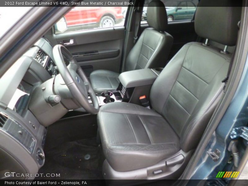 Front Seat of 2012 Escape Limited V6 4WD