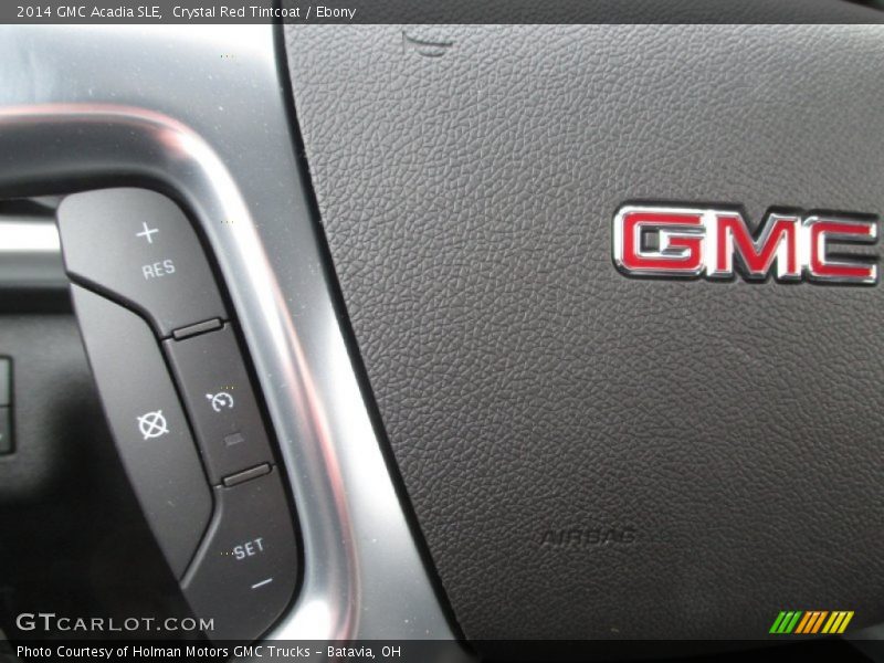 Crystal Red Tintcoat / Ebony 2014 GMC Acadia SLE