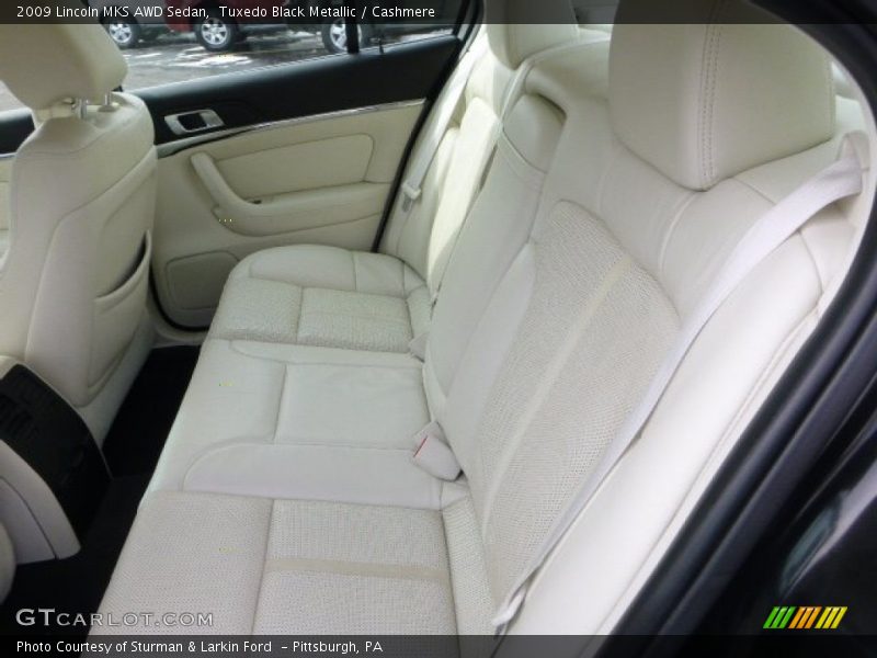 Rear Seat of 2009 MKS AWD Sedan