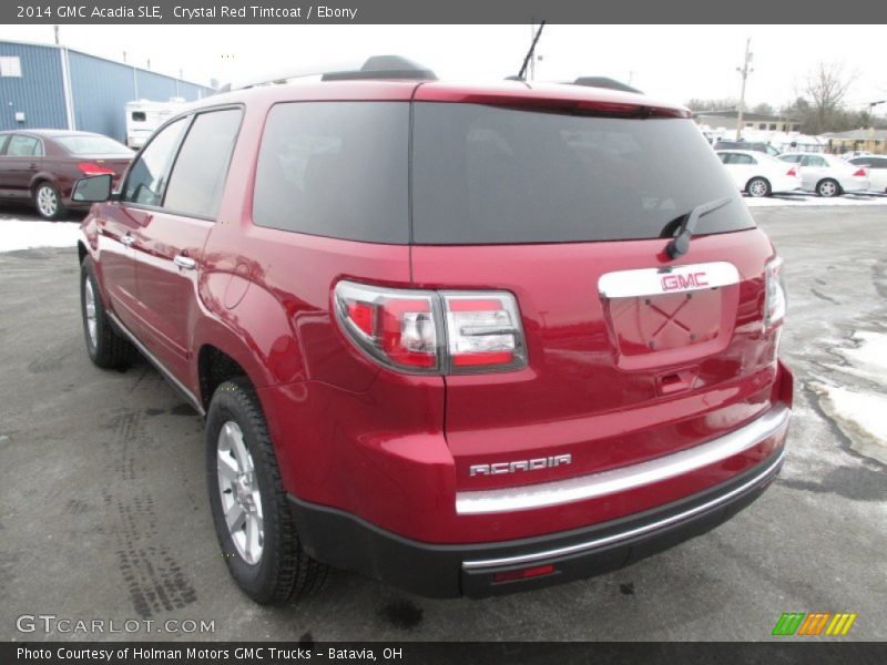 Crystal Red Tintcoat / Ebony 2014 GMC Acadia SLE