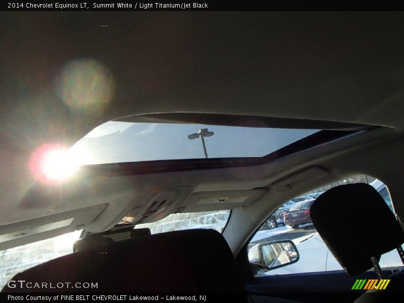 Summit White / Light Titanium/Jet Black 2014 Chevrolet Equinox LT