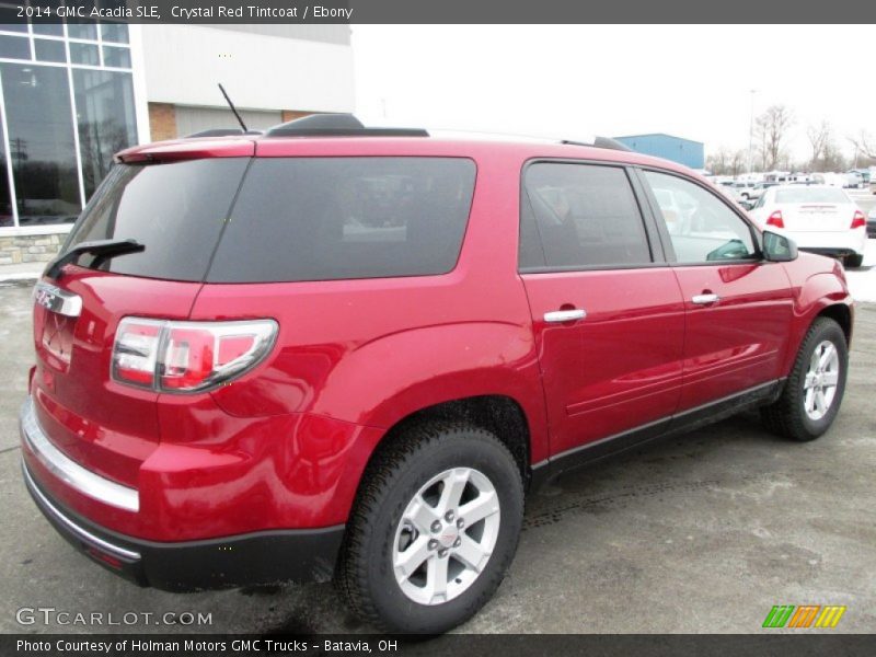 Crystal Red Tintcoat / Ebony 2014 GMC Acadia SLE