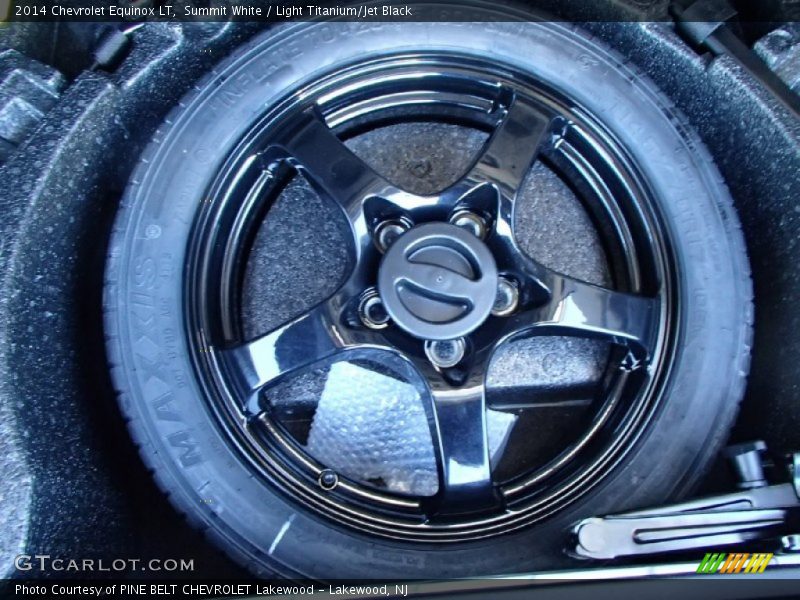 Summit White / Light Titanium/Jet Black 2014 Chevrolet Equinox LT