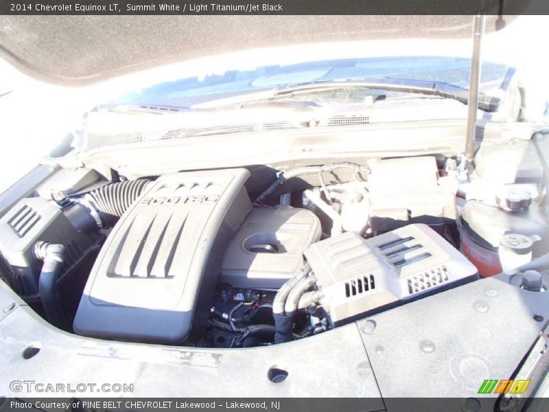 Summit White / Light Titanium/Jet Black 2014 Chevrolet Equinox LT