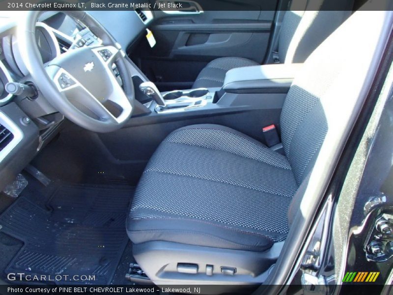 Black Granite Metallic / Jet Black 2014 Chevrolet Equinox LT