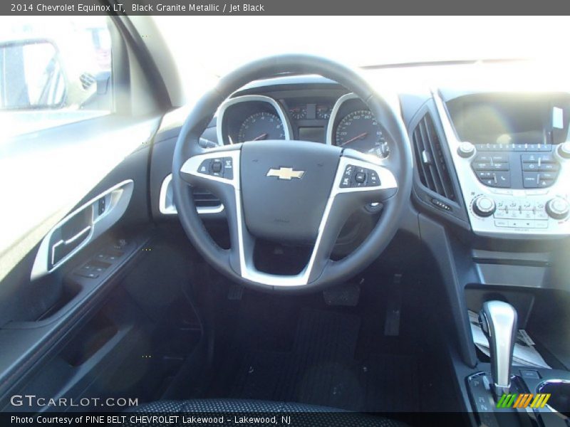 Black Granite Metallic / Jet Black 2014 Chevrolet Equinox LT