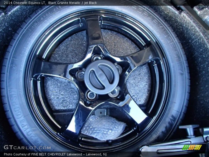 Black Granite Metallic / Jet Black 2014 Chevrolet Equinox LT