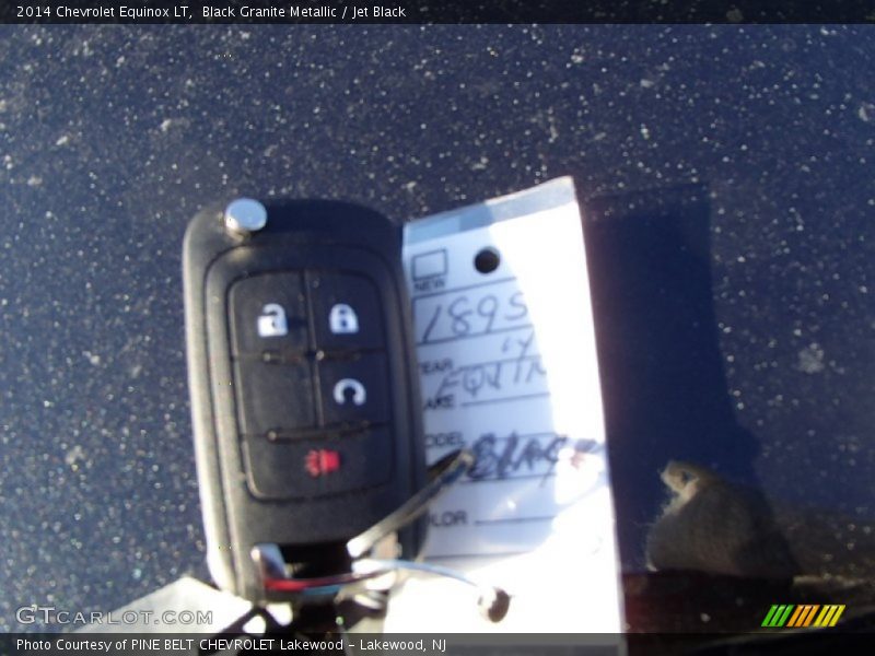 Black Granite Metallic / Jet Black 2014 Chevrolet Equinox LT