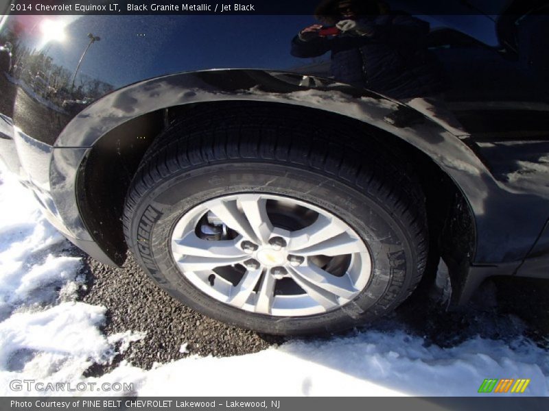 Black Granite Metallic / Jet Black 2014 Chevrolet Equinox LT