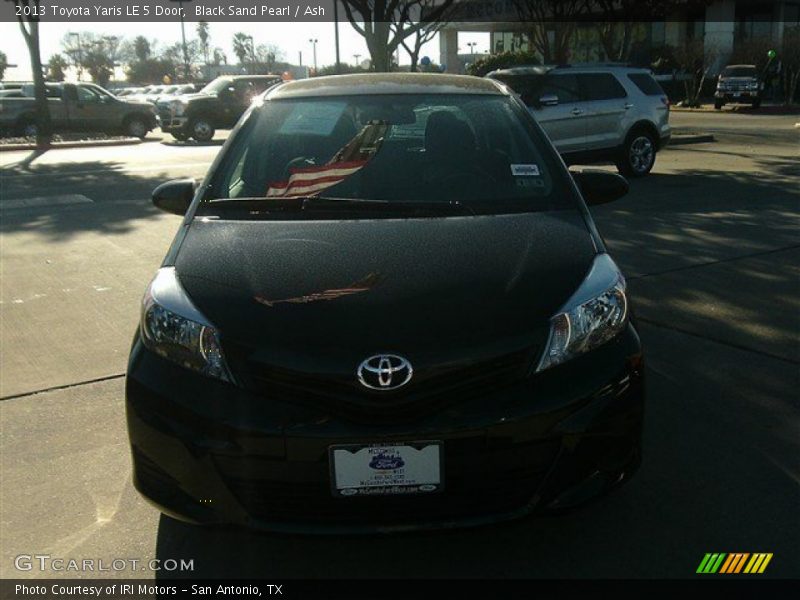 Black Sand Pearl / Ash 2013 Toyota Yaris LE 5 Door