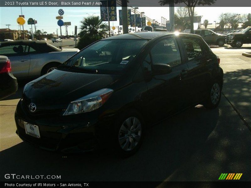 Black Sand Pearl / Ash 2013 Toyota Yaris LE 5 Door