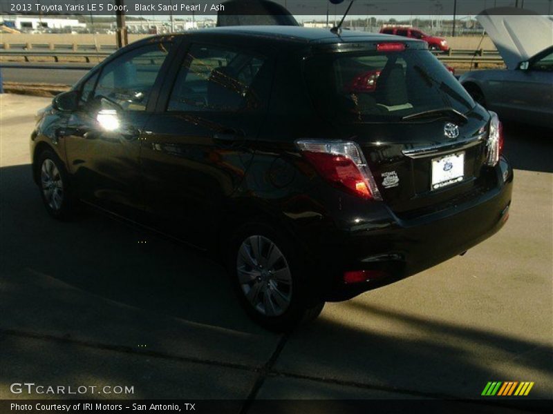 Black Sand Pearl / Ash 2013 Toyota Yaris LE 5 Door