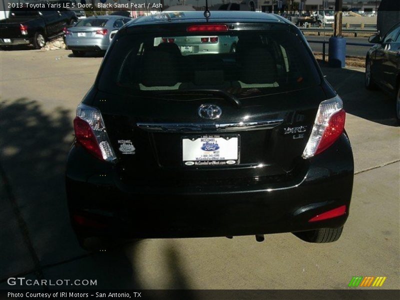 Black Sand Pearl / Ash 2013 Toyota Yaris LE 5 Door