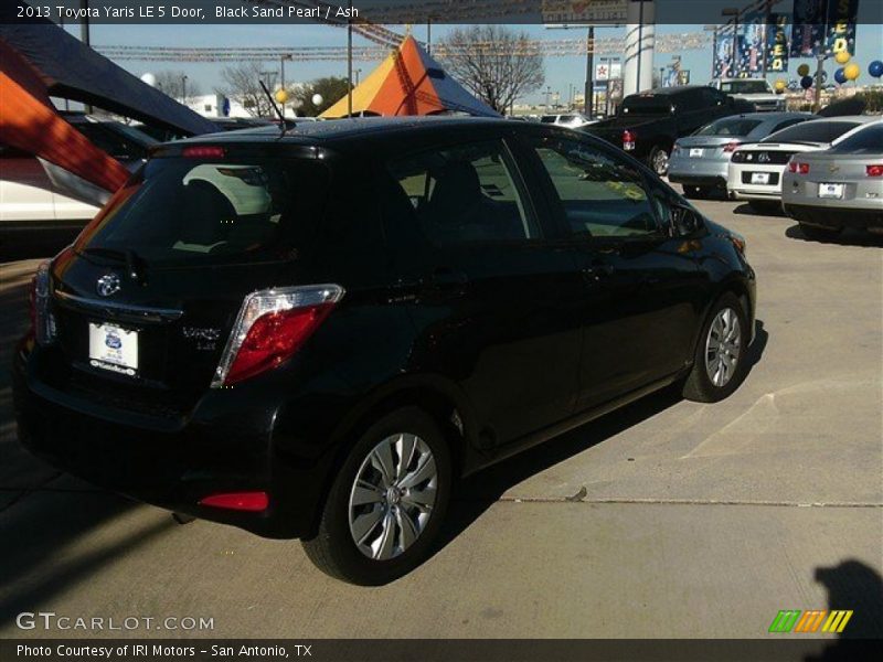 Black Sand Pearl / Ash 2013 Toyota Yaris LE 5 Door