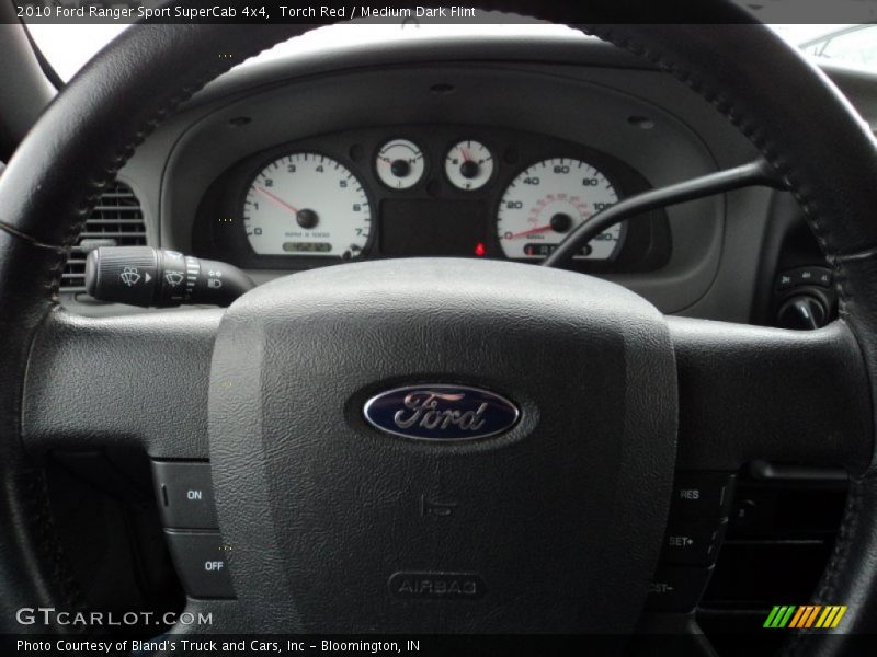 Torch Red / Medium Dark Flint 2010 Ford Ranger Sport SuperCab 4x4