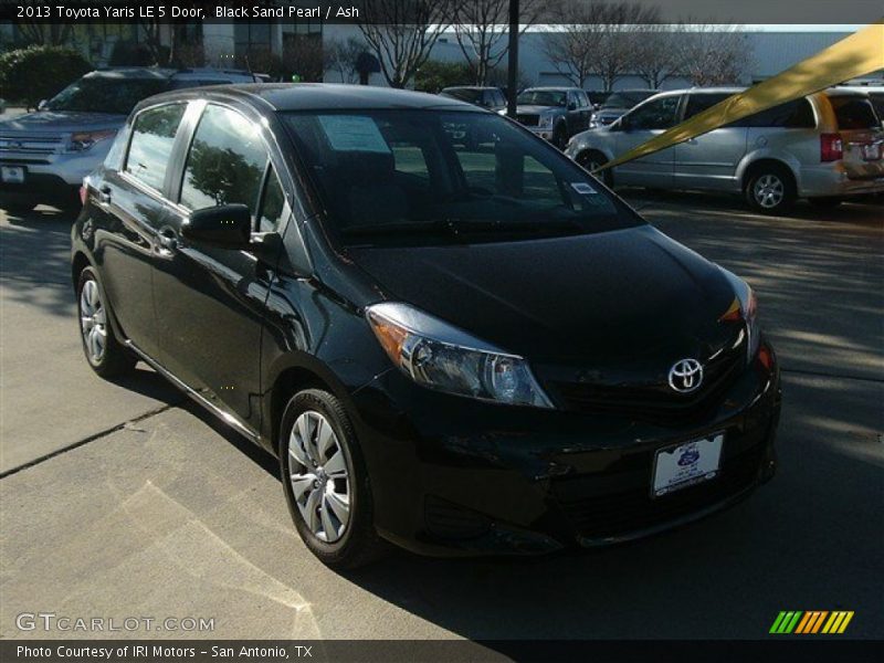 Black Sand Pearl / Ash 2013 Toyota Yaris LE 5 Door