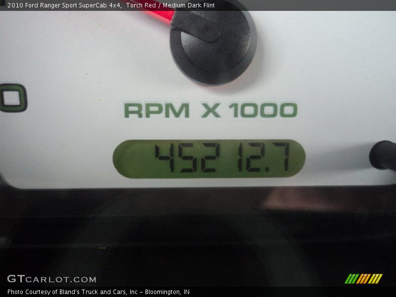 Torch Red / Medium Dark Flint 2010 Ford Ranger Sport SuperCab 4x4