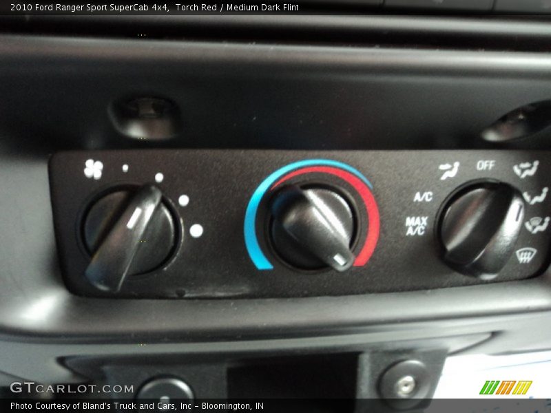 Torch Red / Medium Dark Flint 2010 Ford Ranger Sport SuperCab 4x4