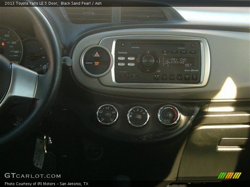 Black Sand Pearl / Ash 2013 Toyota Yaris LE 5 Door