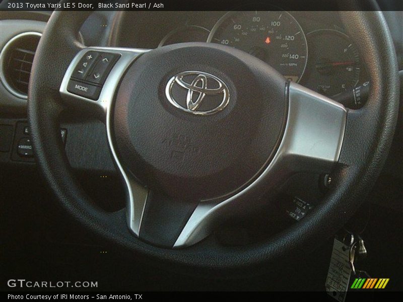 Black Sand Pearl / Ash 2013 Toyota Yaris LE 5 Door
