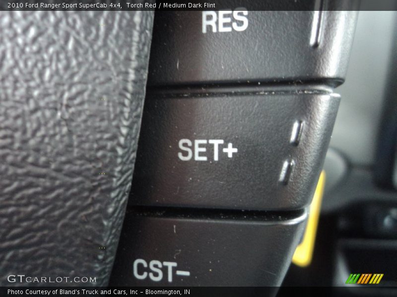 Torch Red / Medium Dark Flint 2010 Ford Ranger Sport SuperCab 4x4