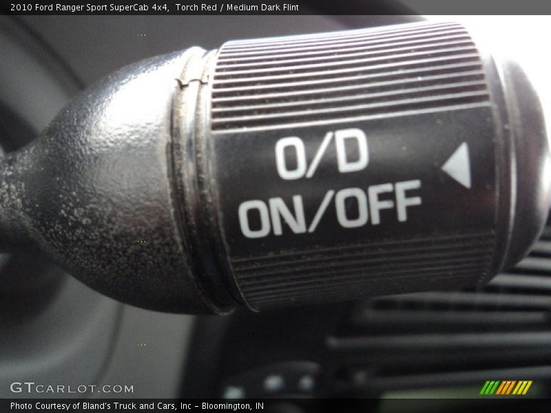 Torch Red / Medium Dark Flint 2010 Ford Ranger Sport SuperCab 4x4