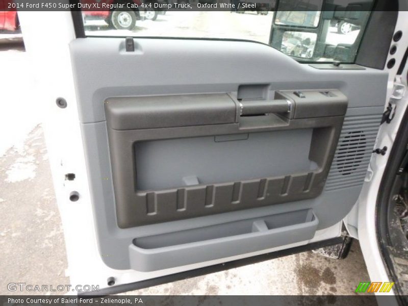 Door Panel of 2014 F450 Super Duty XL Regular Cab 4x4 Dump Truck
