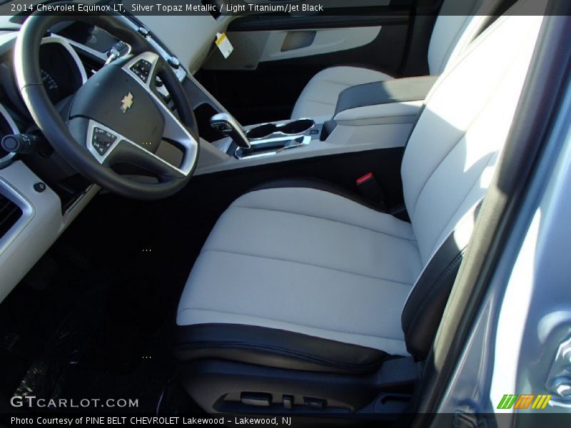 Silver Topaz Metallic / Light Titanium/Jet Black 2014 Chevrolet Equinox LT