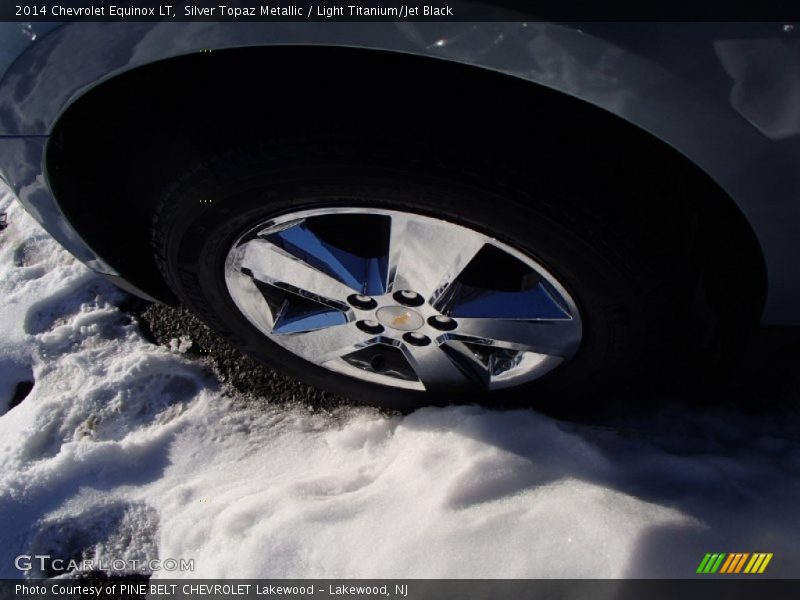 Silver Topaz Metallic / Light Titanium/Jet Black 2014 Chevrolet Equinox LT