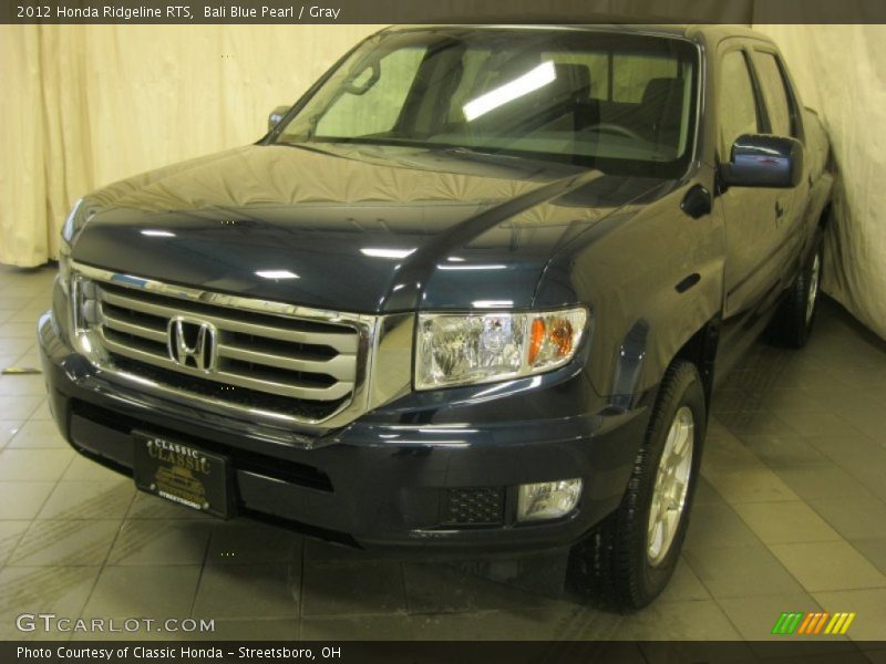 Bali Blue Pearl / Gray 2012 Honda Ridgeline RTS