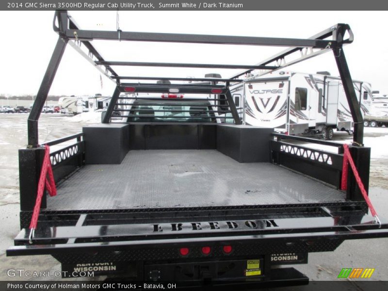 Summit White / Dark Titanium 2014 GMC Sierra 3500HD Regular Cab Utility Truck