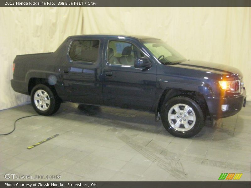 Bali Blue Pearl / Gray 2012 Honda Ridgeline RTS