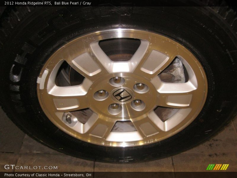 Bali Blue Pearl / Gray 2012 Honda Ridgeline RTS