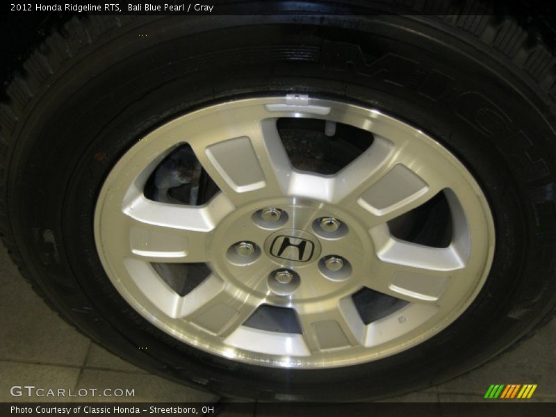 Bali Blue Pearl / Gray 2012 Honda Ridgeline RTS