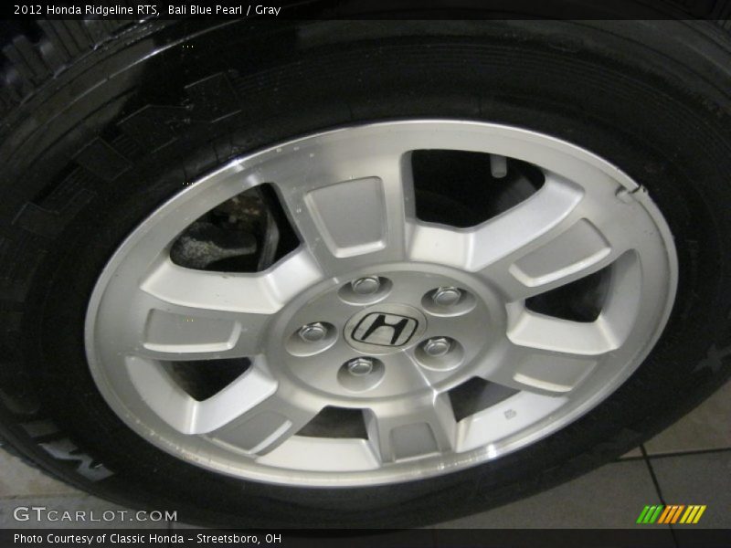Bali Blue Pearl / Gray 2012 Honda Ridgeline RTS