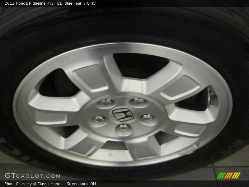 Bali Blue Pearl / Gray 2012 Honda Ridgeline RTS