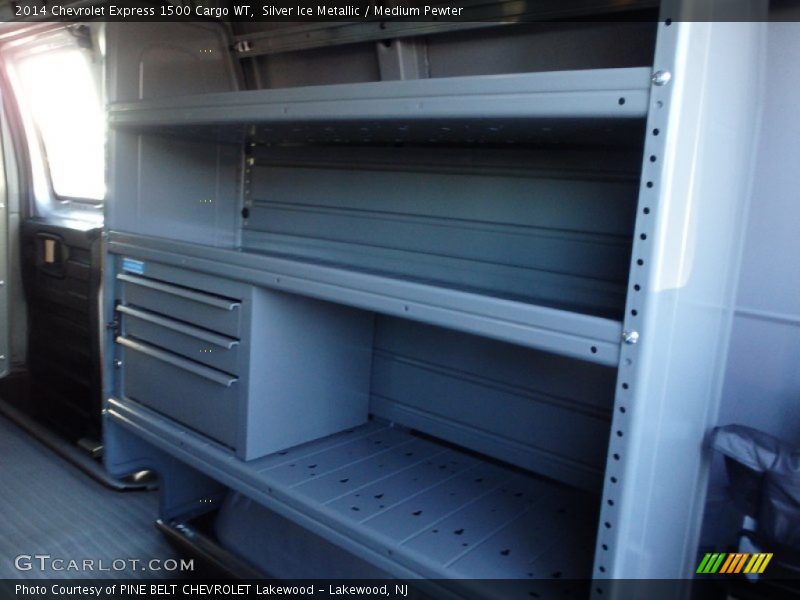 Silver Ice Metallic / Medium Pewter 2014 Chevrolet Express 1500 Cargo WT