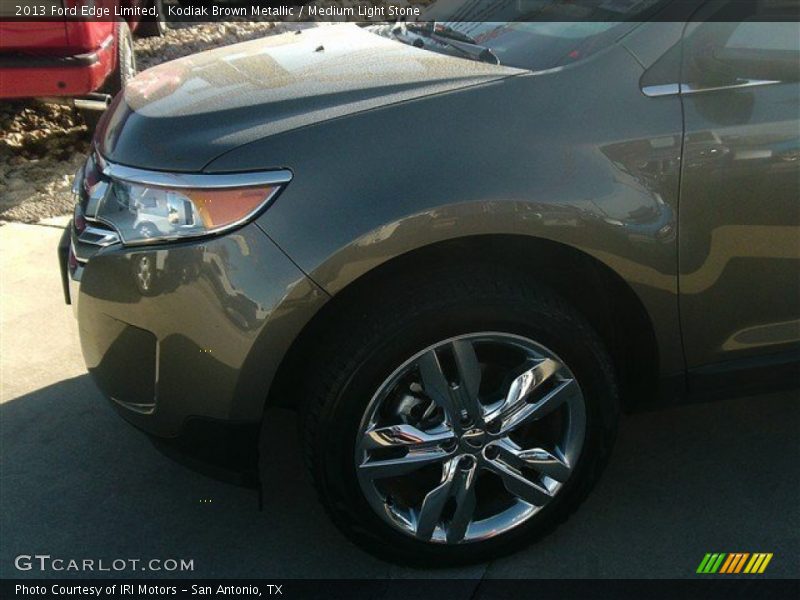Kodiak Brown Metallic / Medium Light Stone 2013 Ford Edge Limited