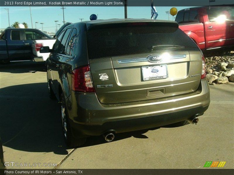 Kodiak Brown Metallic / Medium Light Stone 2013 Ford Edge Limited