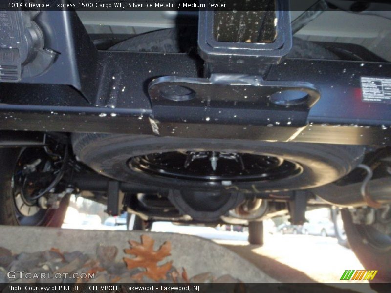 Silver Ice Metallic / Medium Pewter 2014 Chevrolet Express 1500 Cargo WT