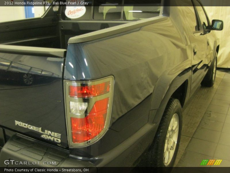 Bali Blue Pearl / Gray 2012 Honda Ridgeline RTS