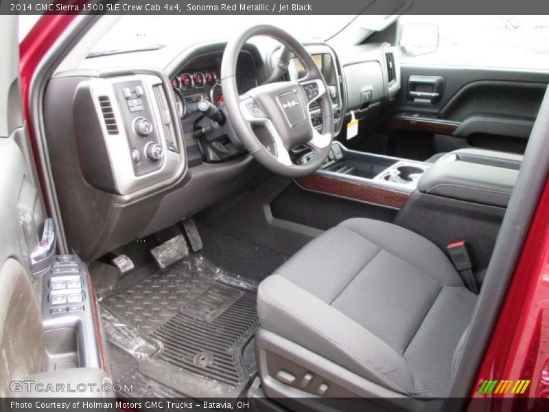 Sonoma Red Metallic / Jet Black 2014 GMC Sierra 1500 SLE Crew Cab 4x4
