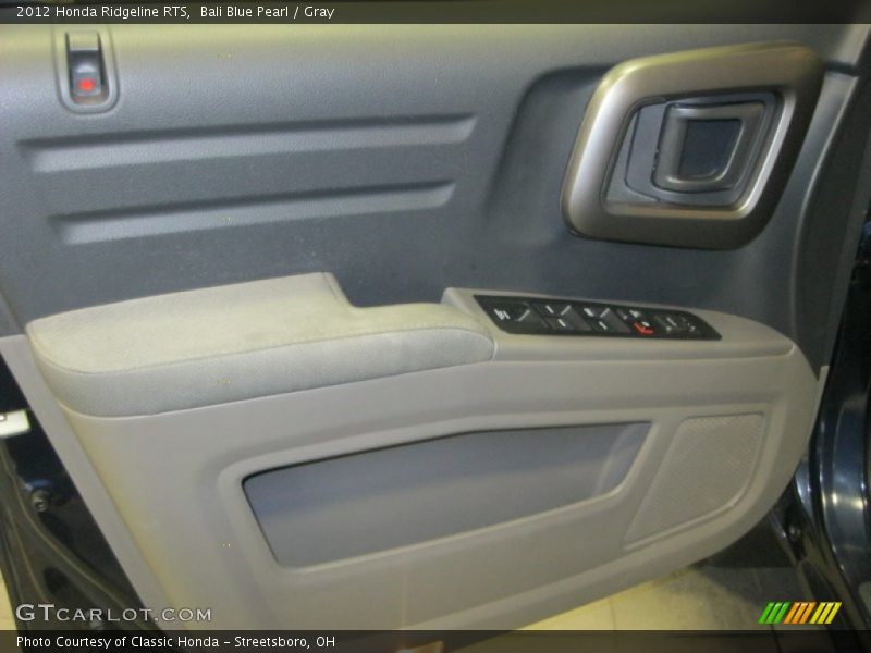 Bali Blue Pearl / Gray 2012 Honda Ridgeline RTS